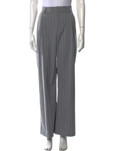 Pre-owned Dissh Striped Wide Leg Pants W/ Tags In Grey