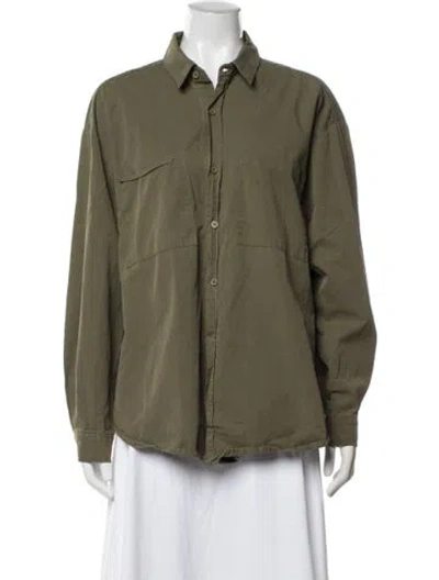 Pre-owned Dissh Top In Green