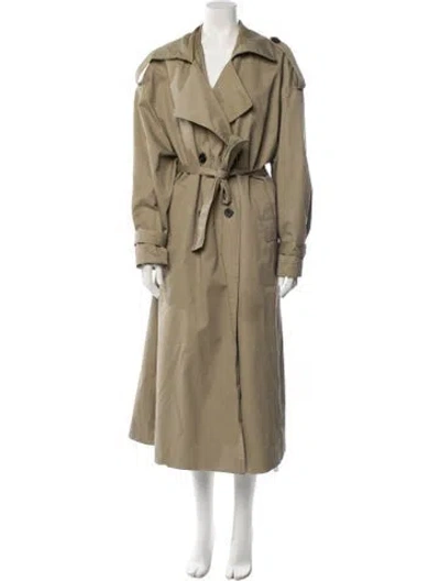 Pre-owned Dissh Trench Coat In Neutral