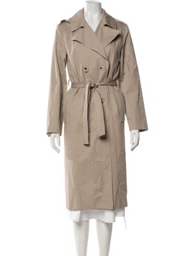 Pre-owned Dissh Trench Coat In Neutral