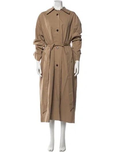 Pre-owned Dissh Trench Coat W/ Tags In Brown