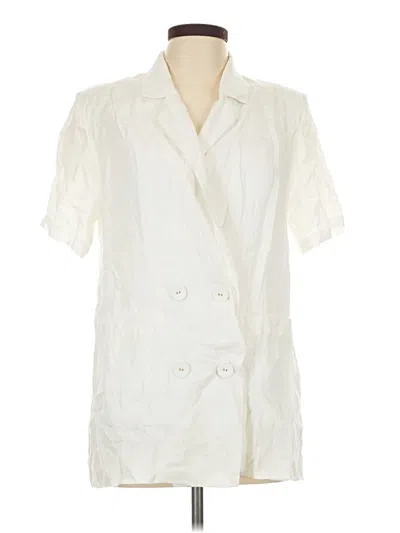 Pre-owned Dissh Trenchcoat In Ivory