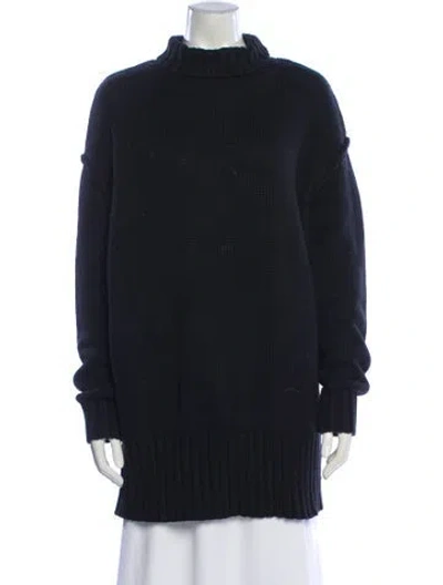 Pre-owned Dissh Turtleneck Sweater In Blue