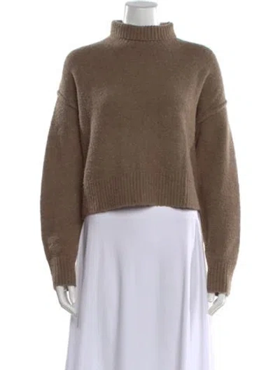 Pre-owned Dissh Turtleneck Sweater In Brown