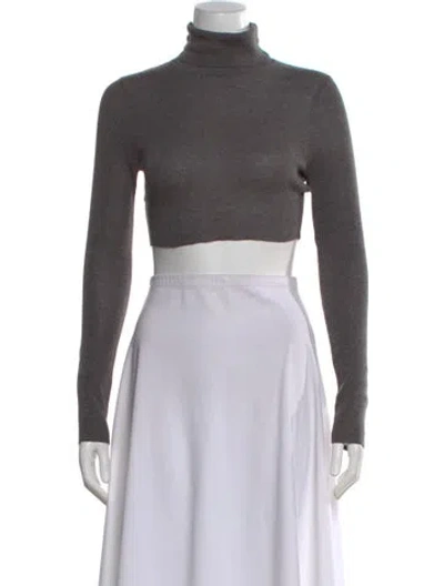 Pre-owned Dissh Turtleneck Sweater In Gray