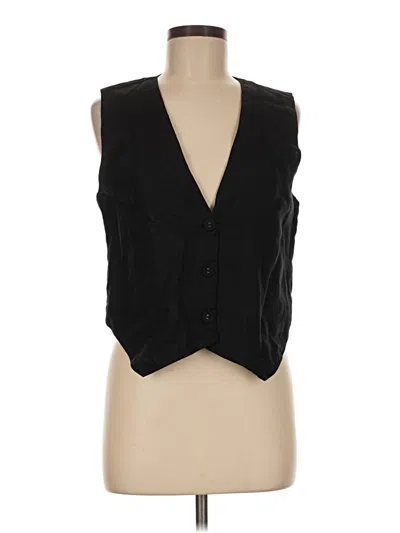 Pre-owned Dissh Tuxedo Vest In Black