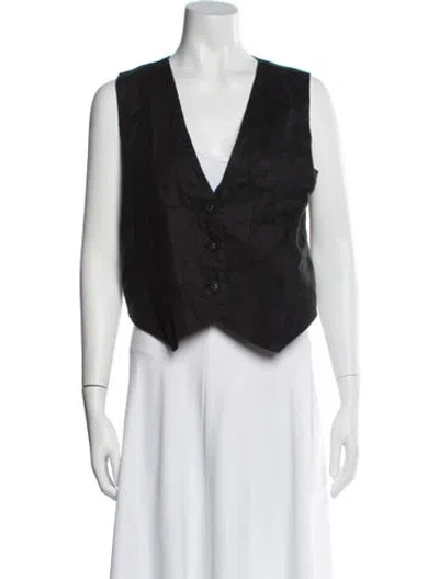 Pre-owned Dissh Vest In Black