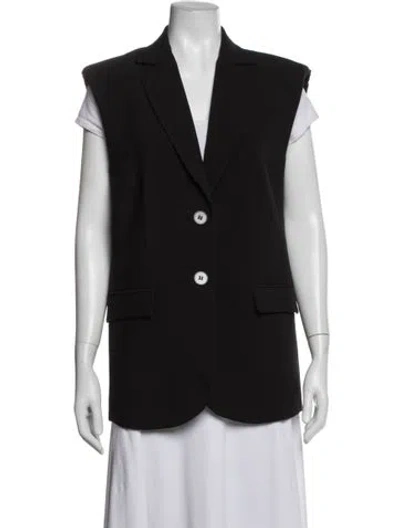 Pre-owned Dissh Vest In Black/blue
