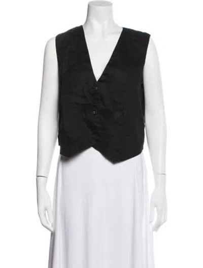 Pre-owned Dissh Vest In Blue