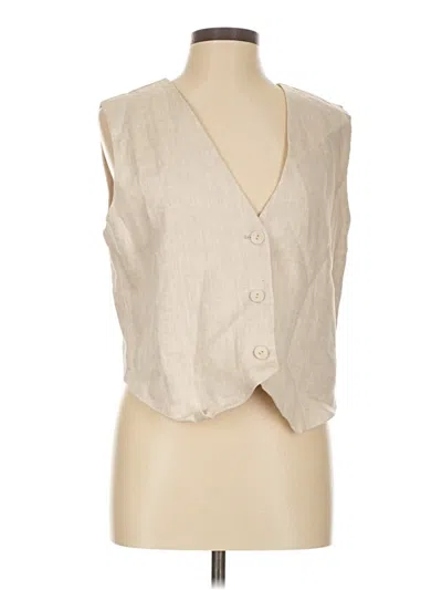 Pre-owned Dissh Vest In Ivory
