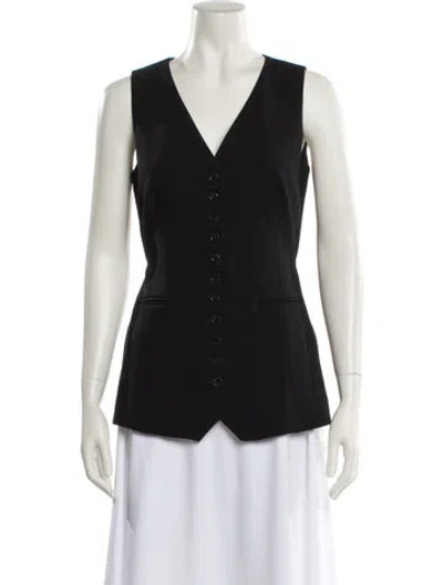 Pre-owned Dissh Vest W/ Tags In Black