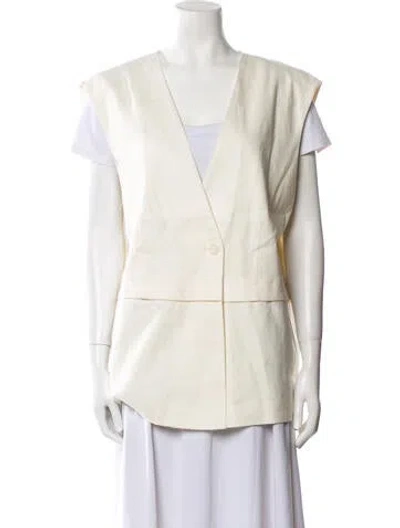 Pre-owned Dissh Vest W/ Tags In Neutral