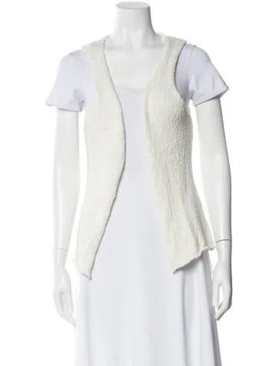 Pre-owned Dissh V-neck Sweater W/ Tags In Neutral