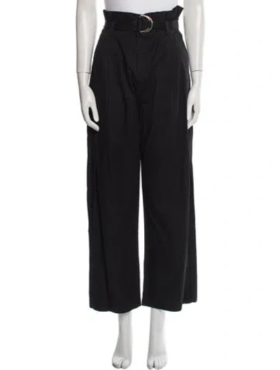 Pre-owned Dissh Wide Leg Pants In Black
