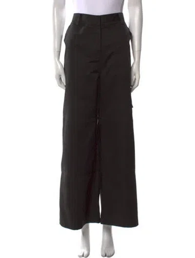 Pre-owned Dissh Wide Leg Pants In Black