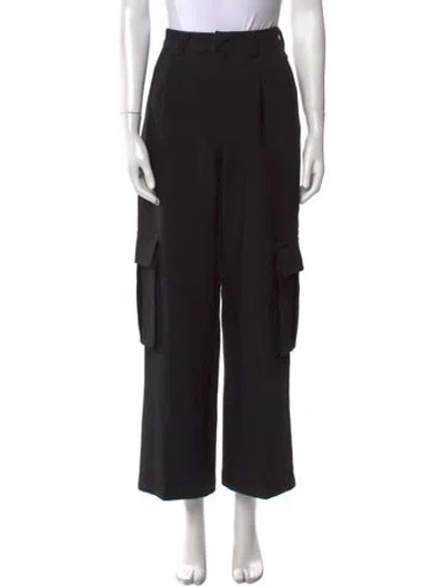 Pre-owned Dissh Wide Leg Pants In Black
