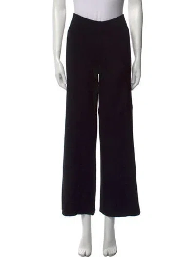 Pre-owned Dissh Wide Leg Pants In Black