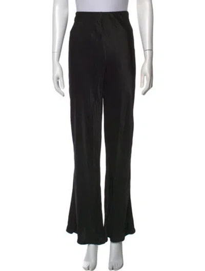 Pre-owned Dissh Wide Leg Pants In Black