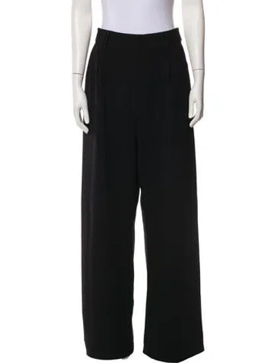 Pre-owned Dissh Wide Leg Pants In Black