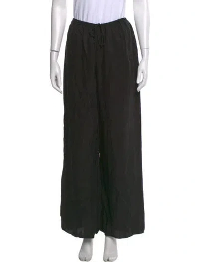 Pre-owned Dissh Wide Leg Pants In Black