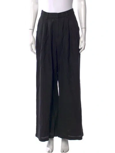 Pre-owned Dissh Wide Leg Pants In Black