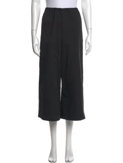 Pre-owned Dissh Wide Leg Pants In Black