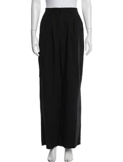 Pre-owned Dissh Wide Leg Pants In Black