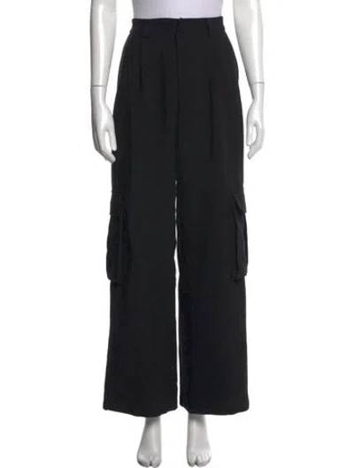 Pre-owned Dissh Wide Leg Pants In Black