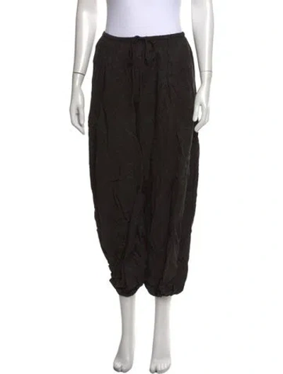 Pre-owned Dissh Wide Leg Pants In Black