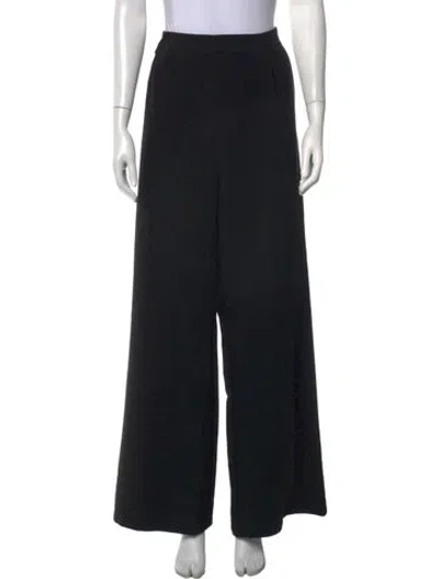 Pre-owned Dissh Wide Leg Pants In Black