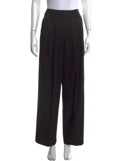 Pre-owned Dissh Wide Leg Pants In Black