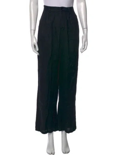 Pre-owned Dissh Wide Leg Pants In Black
