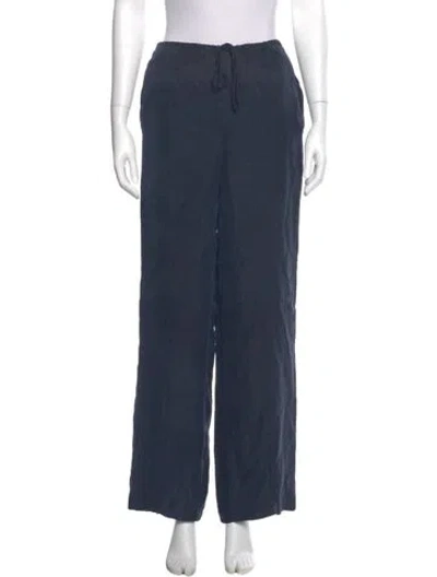 Pre-owned Dissh Wide Leg Pants In Blue
