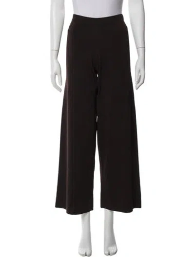 Pre-owned Dissh Wide Leg Pants In Brown