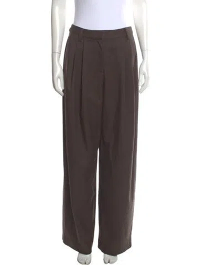Pre-owned Dissh Wide Leg Pants In Brown