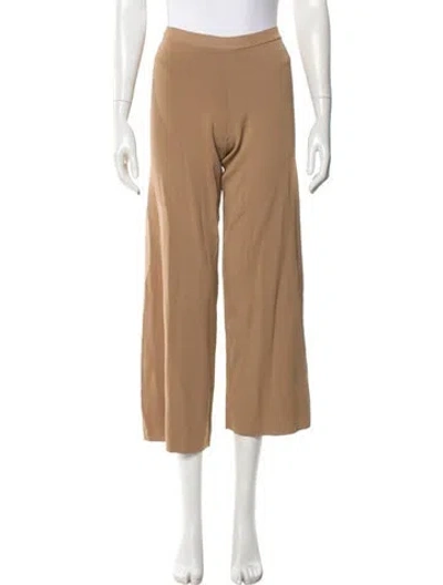 Pre-owned Dissh Wide Leg Pants In Brown