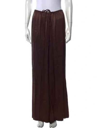 Pre-owned Dissh Wide Leg Pants In Brown