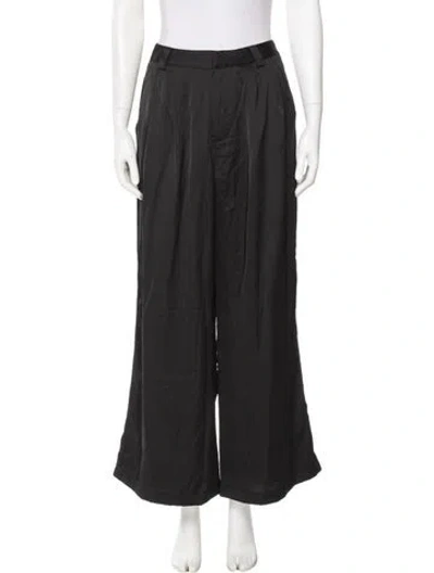 Pre-owned Dissh Wide Leg Pants In Gray