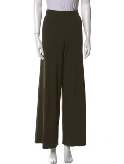 Pre-owned Dissh Wide Leg Pants In Green