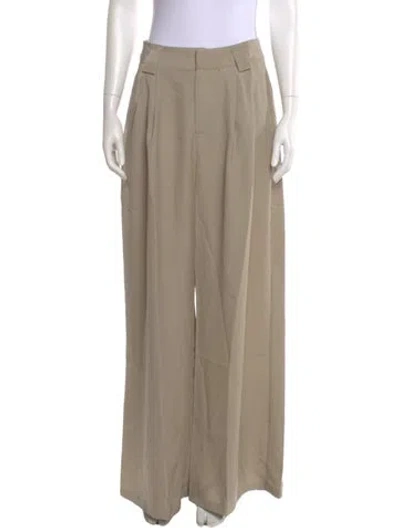 Pre-owned Dissh Wide Leg Pants In Neutral