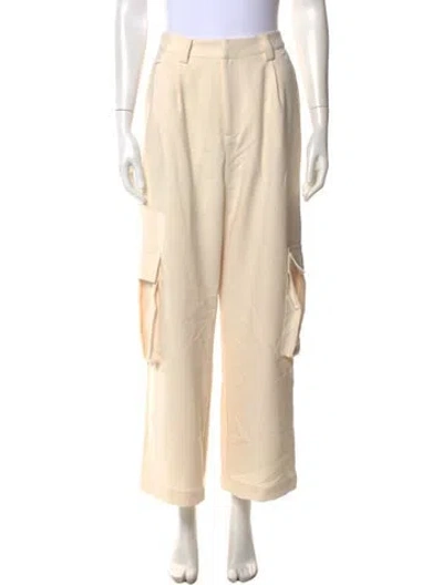 Pre-owned Dissh Wide Leg Pants In Neutral