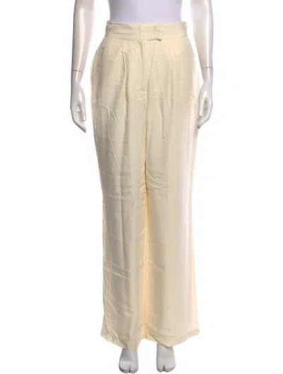 Pre-owned Dissh Wide Leg Pants In Neutrals