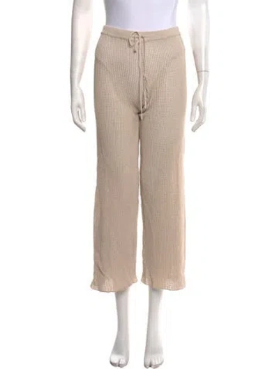Pre-owned Dissh Wide Leg Pants In Neutrals
