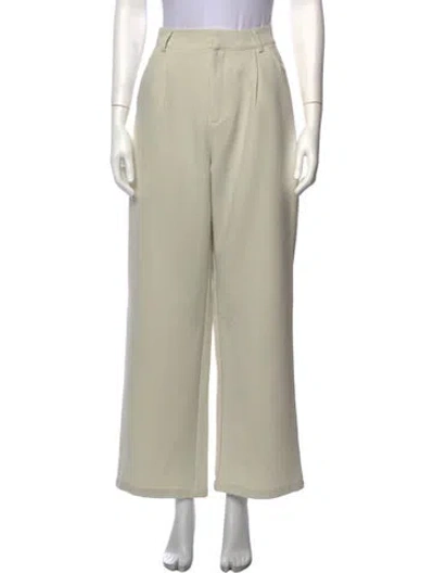 Pre-owned Dissh Wide Leg Pants In Neutrals