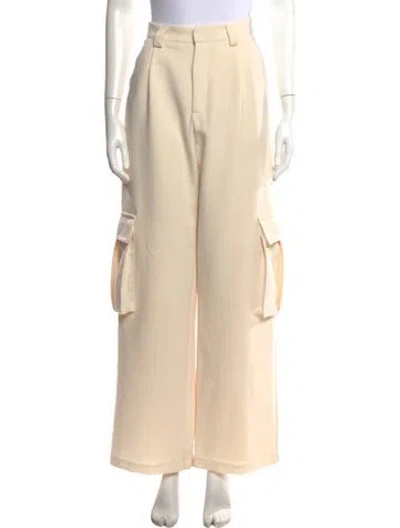 Pre-owned Dissh Wide Leg Pants In Neutrals