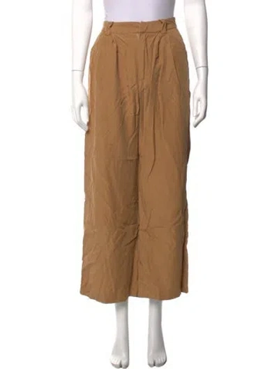 Pre-owned Dissh Wide Leg Pants In Neutrals