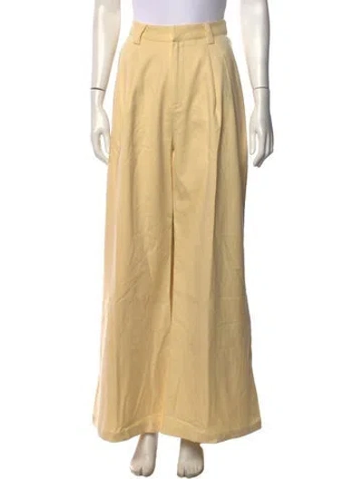 Pre-owned Dissh Wide Leg Pants In Neutrals