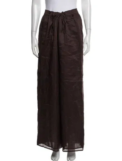 Pre-owned Dissh Wide Leg Pants W/ Tags In Brown