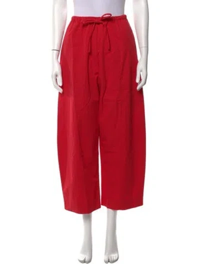 Pre-owned Dissh Wide Leg Pants W/ Tags In Red