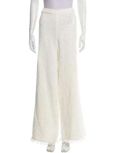 Pre-owned Dissh Wide Leg Pants W/ Tags In White